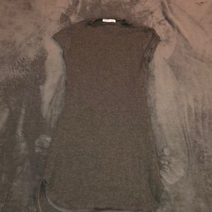 Gray Mini Dress